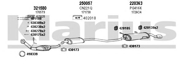 Exhaust System 630329E
