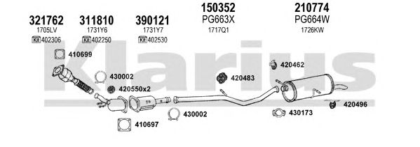 Exhaust System 630743E