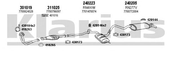 Exhaust System 720329E