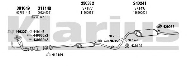 Exhaust System 780008E