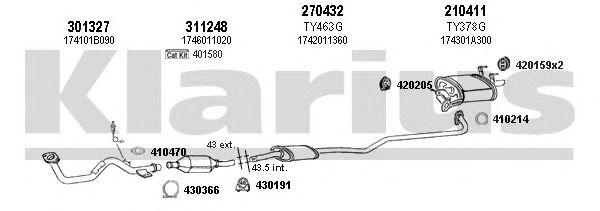 Exhaust System 900280E