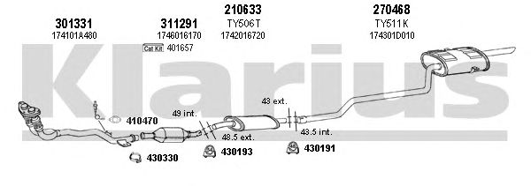 Exhaust System 900336E