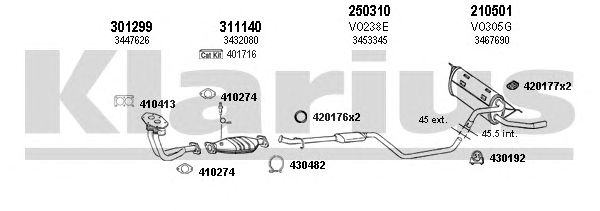 Exhaust System 960223E