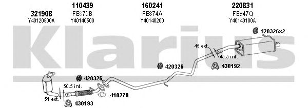 Exhaust System 570225E