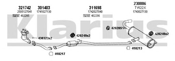 Exhaust System 900417E