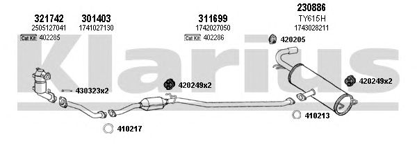 Exhaust System 900418E