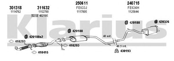 Exhaust System 361748E