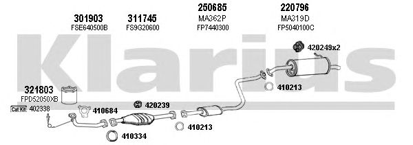 Exhaust System 570249E