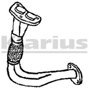 Exhaust Pipe 301467