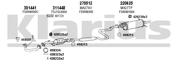 Exhaust System 570270E