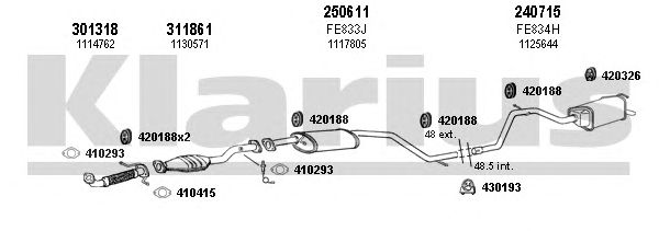 Exhaust System 361845E