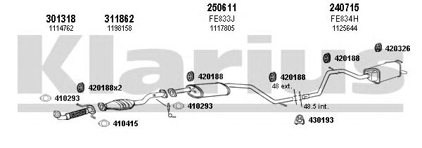 Exhaust System 361846E