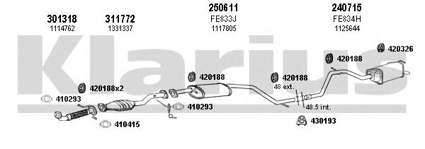 Exhaust System 361847E