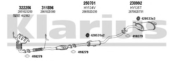 Exhaust System 450101E