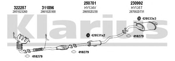 Exhaust System 450102E