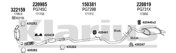 Exhaust System 630979E