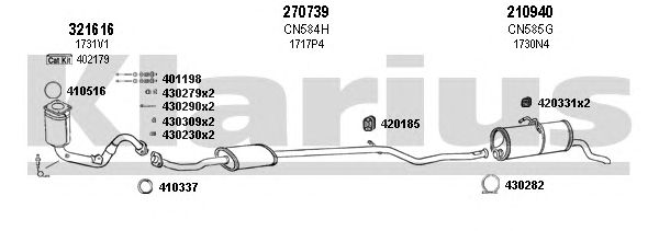 Exhaust System 180767E