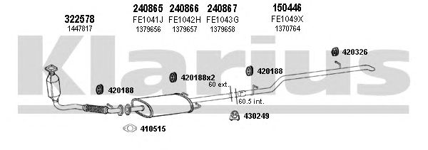 Exhaust System 362057E