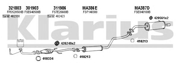 Exhaust System 570275E
