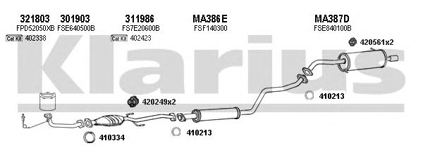 Exhaust System 570276E