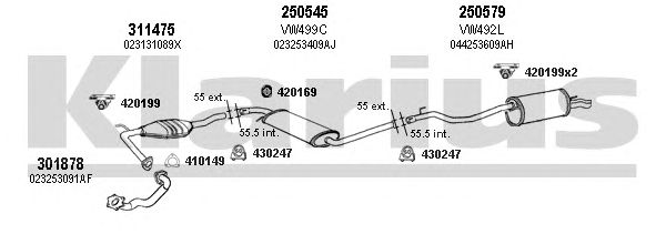Exhaust System 931319E