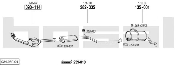 Exhaust System 024.960.04