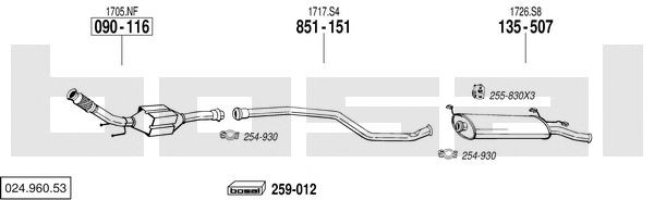 Exhaust System 024.960.53