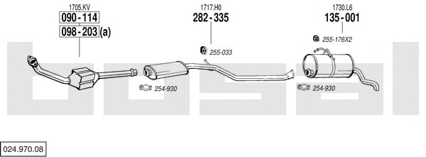 Exhaust System 024.970.08