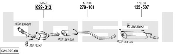 Exhaust System 024.970.68