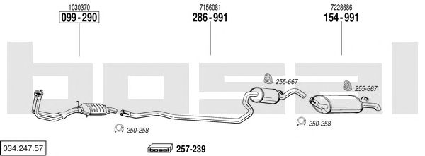 Exhaust System 034.247.57