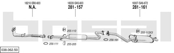 Exhaust System 038.062.50