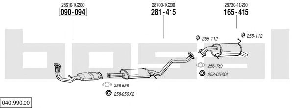 Exhaust System 040.990.00