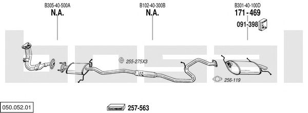 Exhaust System 050.052.01