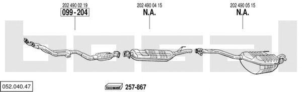 Exhaust System 052.040.47