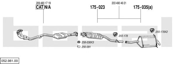 Exhaust System 052.981.00