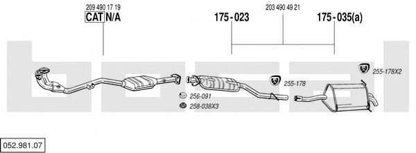 Exhaust System 052.981.07
