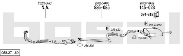 Exhaust System 058.271.60