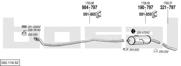 Exhaust System 062.116.52