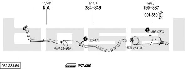 Exhaust System 062.233.50