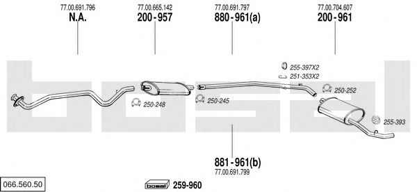 Exhaust System 066.560.50