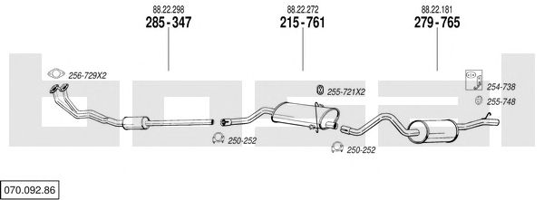 Exhaust System 070.092.86