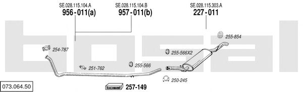 Exhaust System 073.064.50