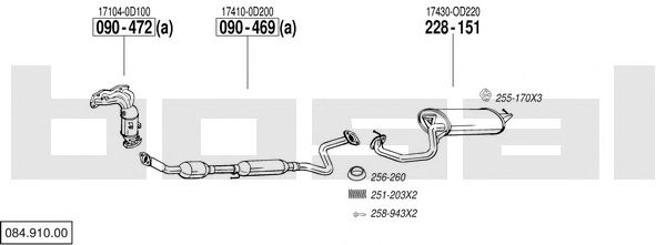 Exhaust System 084.910.00