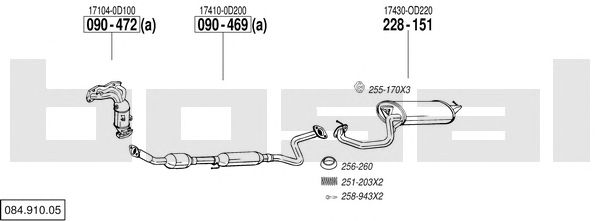 Exhaust System 084.910.05