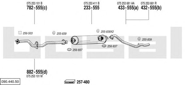 Exhaust System 090.440.50
