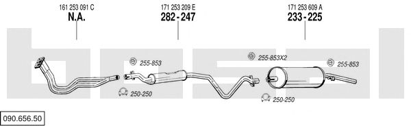 Exhaust System 090.656.50
