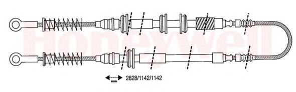 Cable, parking brake 432016B