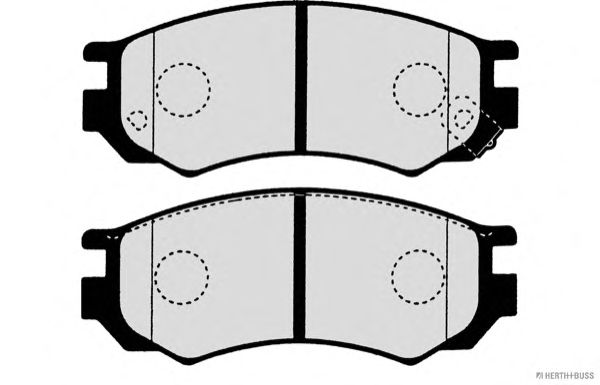 Brake Pad Set, disc brake J3601069