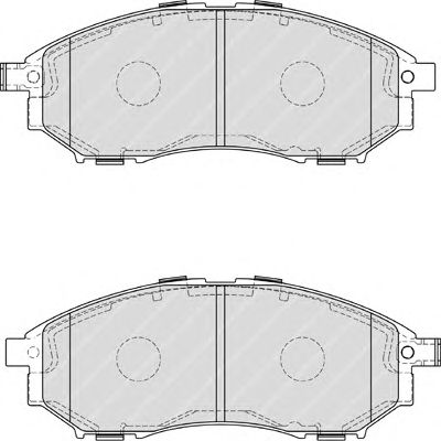 Brake Pad Set, disc brake FDB4177