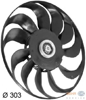 Fan Wheel, engine cooling 8EW 351 043-281